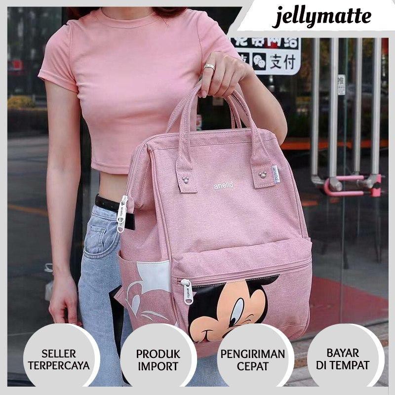 Tas Ransel Mickey Mouse Anello bag 628 - GROSIR TAS RANSEL IMPORT WANITA TERMURAH JAKARTA