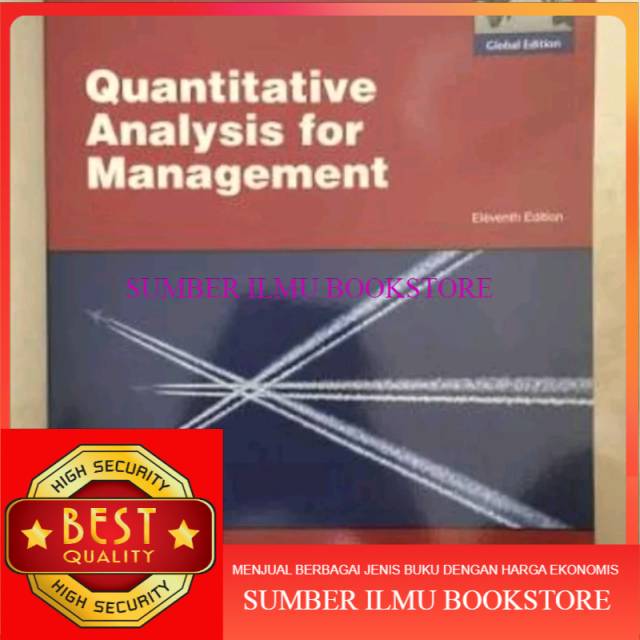 Jual Quantitative Analysis For Management 11th Eleventh Edition Barry Render Shopee Indonesia 2890