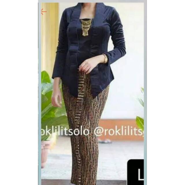 Rok plisket wiru parang coklat