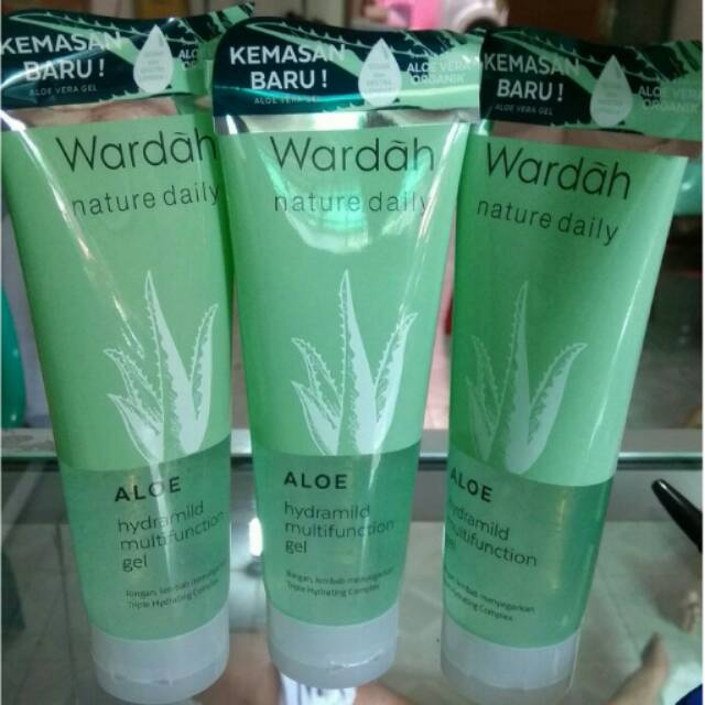 Wardah Hydrating Aloe Vera Gel Aloe Hydramild Multifunction Gel 100ml