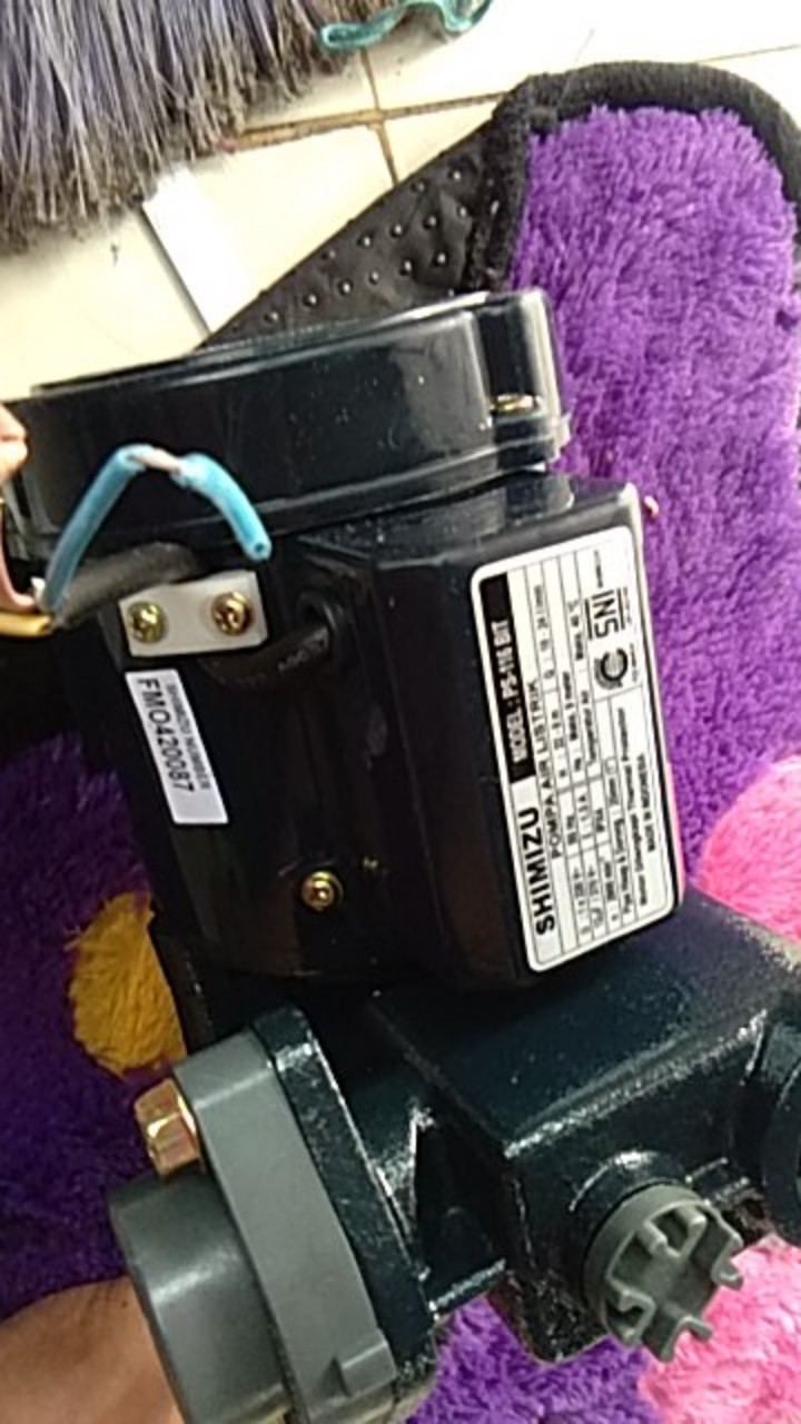 Shimizu Ps 116 Bit - Pompa Air 125 Watt Sumur Dangkal