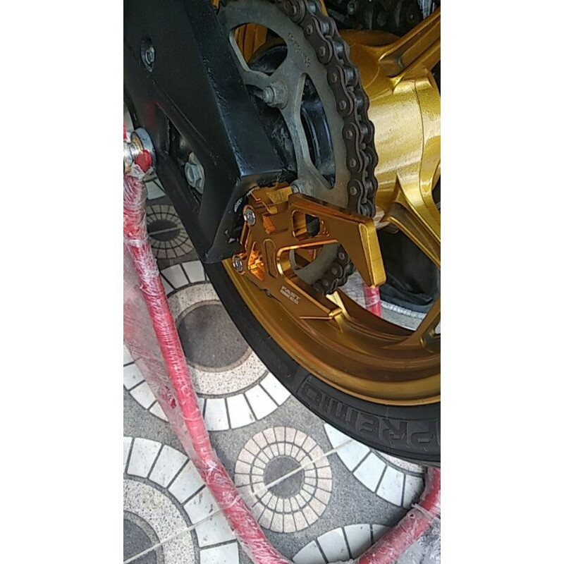 Standhook Rantai Tutup Setelan Rantai Full CNC Ninja 250 Z250 250Fi Vixion Standhook Tutup Anting