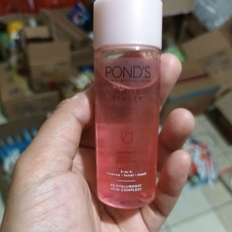 TERMURAH ponds white beauty perfect potion essence 3 in 1 essence toner mask