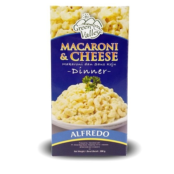 

Green Valley Macaroni & Cheese DINNER - 200 gr