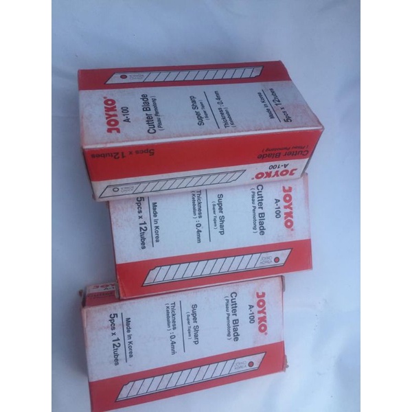 

ISI CUTTER A100 joyko KECIL