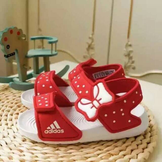 SALETERMURAH SANDAL ANAK PEREMPUAN ADIDAS KIDS PREMIUM SANTAI CASSUAL