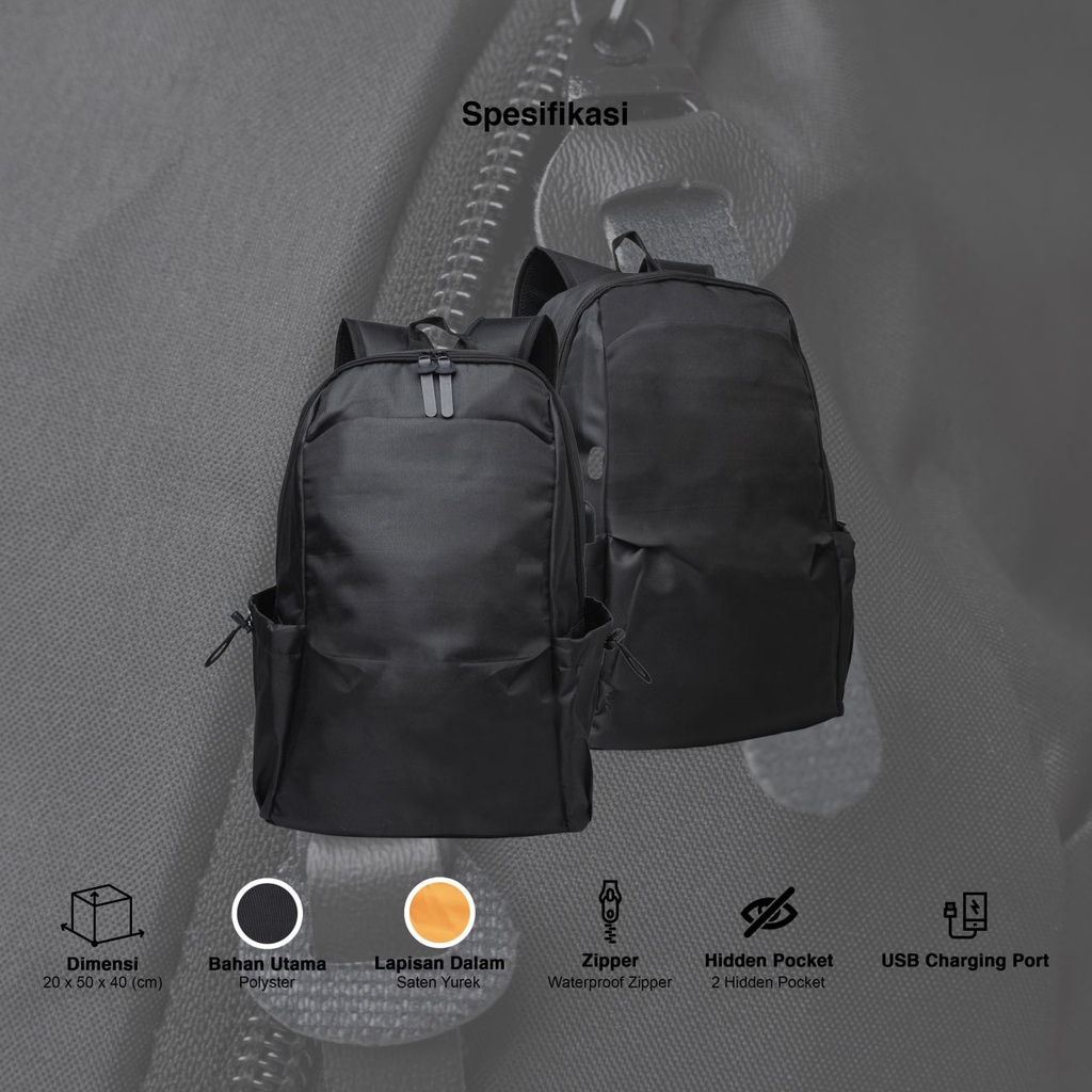 New Arrival !! Tas Ransel Pria Jack / Tas Ransel / Tas Ransel Pria / Tas Pria / Tas Anti Air / Tas Waterproof / Tas Ransel Waterproof