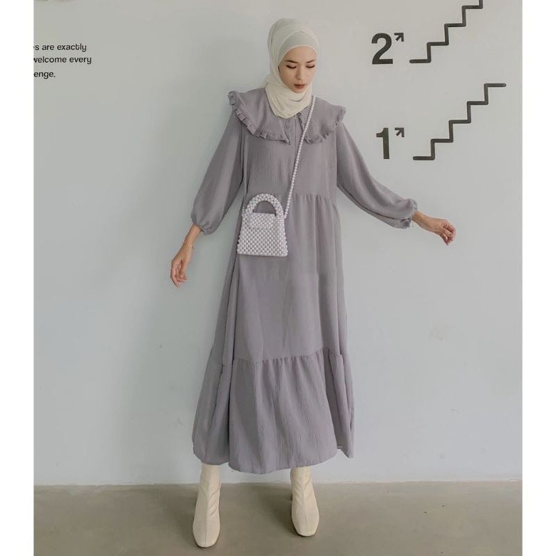 MARITA MIDI DRESS CRINKLE AIRFLOW PREMIUM