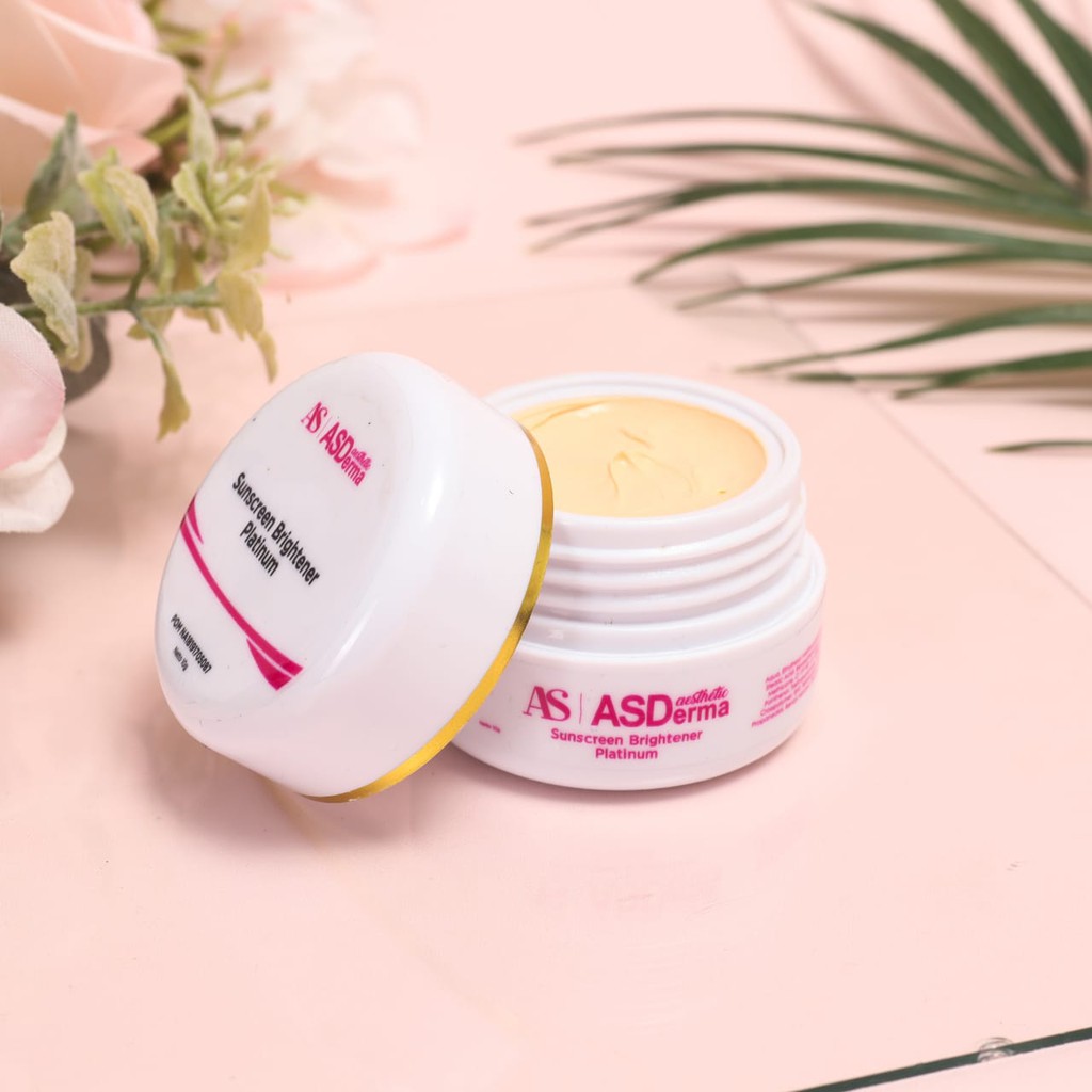 Asderma Aesthetic Suncreen Brightener Platinum