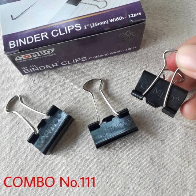 Binder Clip / Penjepit Kertas 5 PCS