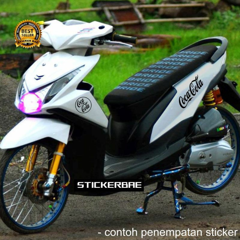 stiker cornetto cutting sticker motor keren