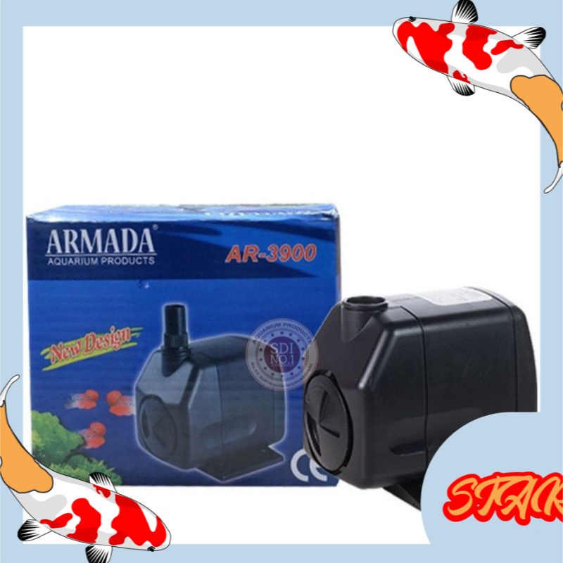 Aquarium pompa celup water pump armada ar 3900