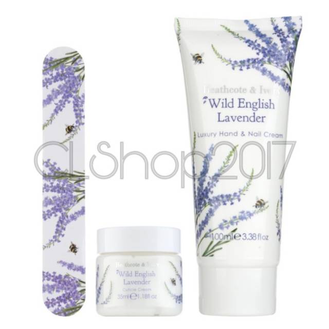 HEATHCITE &amp; IVORY MANICURE COLLECTION Wild English Lavender