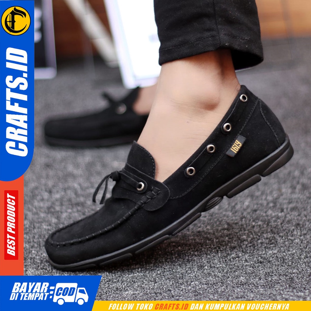 CRAFTS Kayoru - Sepatu Casual Pria Slip On