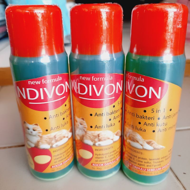 ndivon shampo 5 in 1 100ml  anti jamur,bateri,kutu anti luka anti minyak