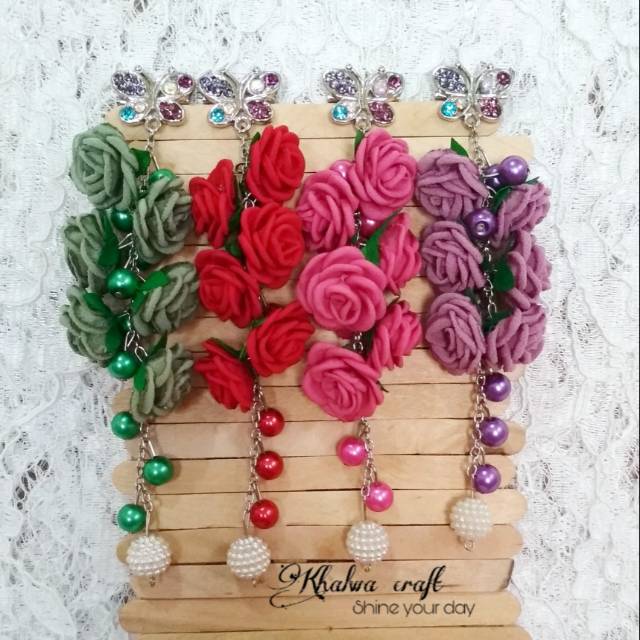 Bros Dagu Juntai Bunga Mawar