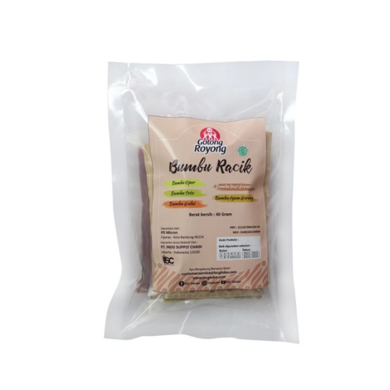 

Bumbu Racik (40 gram - 5 Varian)