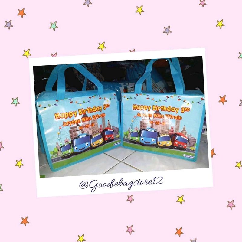 

tas tayo goodiebag tas souvernir gathering tas birthday tas ulang tahun custom