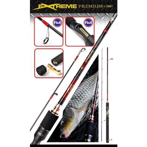 joran pancing maguro extreme premium spinning 165 180 keluaran 2021