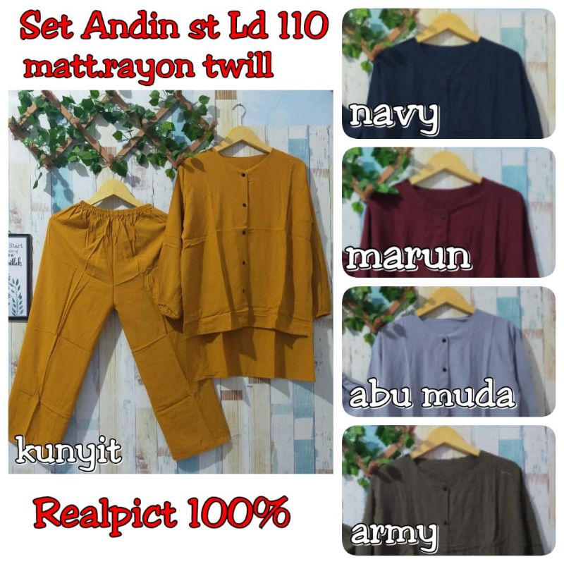LD 110 SETCEL RAYON TWILL/ONE SET ANDIN/ SETCEL ANDIN-1