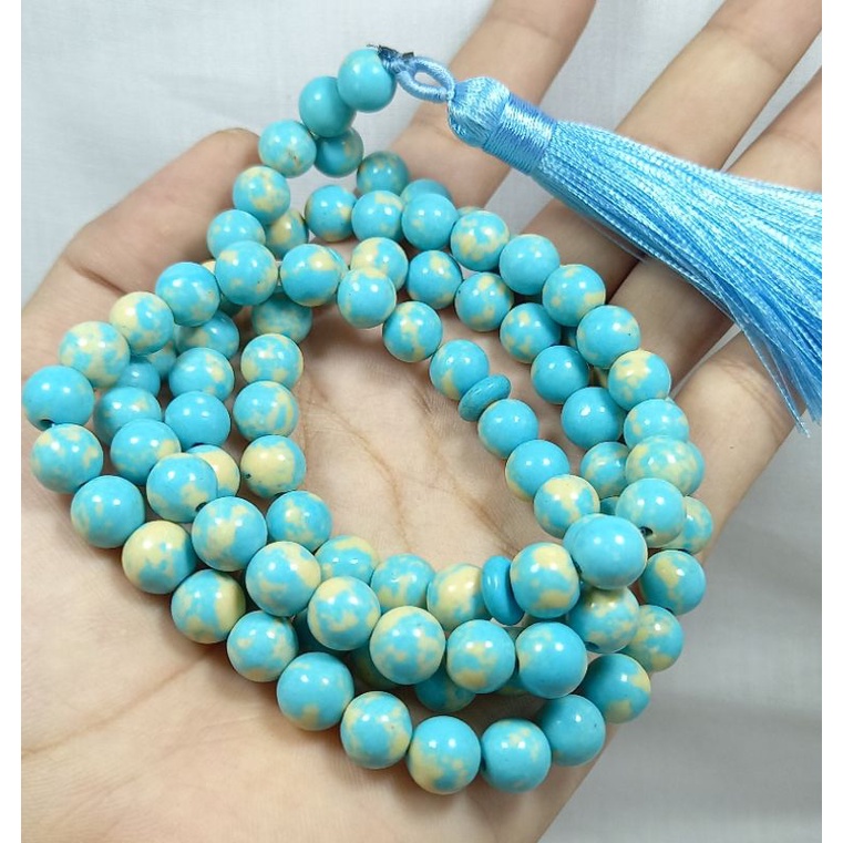 TASBIH UNTUK DZIKIR BATU PIRUS PERSIA (TASBIH ISI 99 BUTIR) ASLI SIAP PAKAI