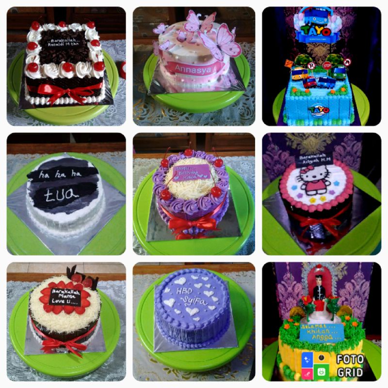 

Kue ultah custom