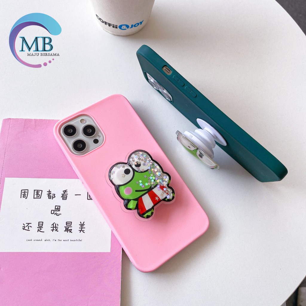 SOFTCASE POPSOCKET GLITTER CANDY XIAOMI REDMI 4A 4X 5A 5 5+ 5X MI A1 MB307