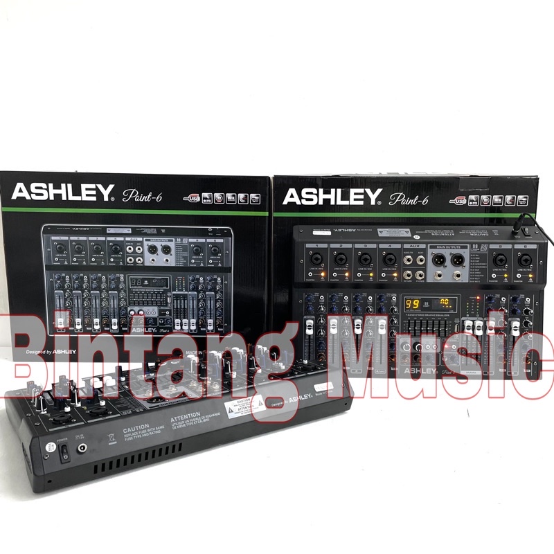 Mixer Ashley Point 6 original ashley Point6 channel POINT 6