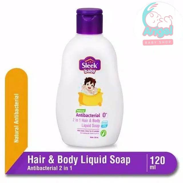 Sleek 2in1 Hair &amp; Body Liquid Soap 120ml / 250 ml