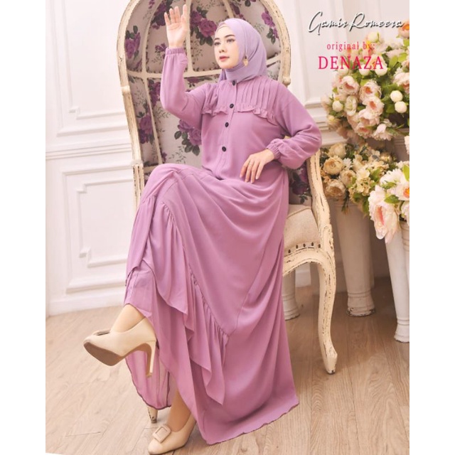 FASHION MUSLIM//GAMIS ROMEESA//By DENAZA