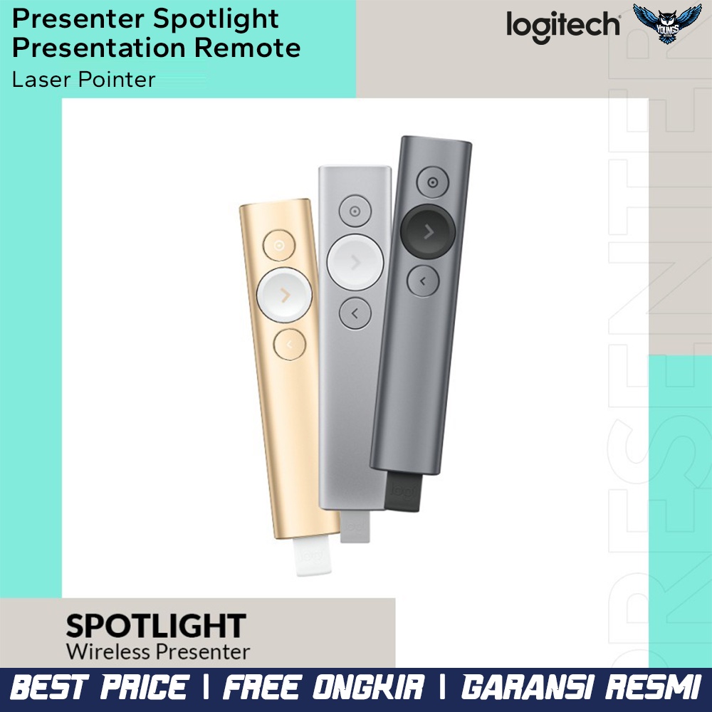 Logitech Spotlight Wireless Presentation Remote - Presenter Logitech