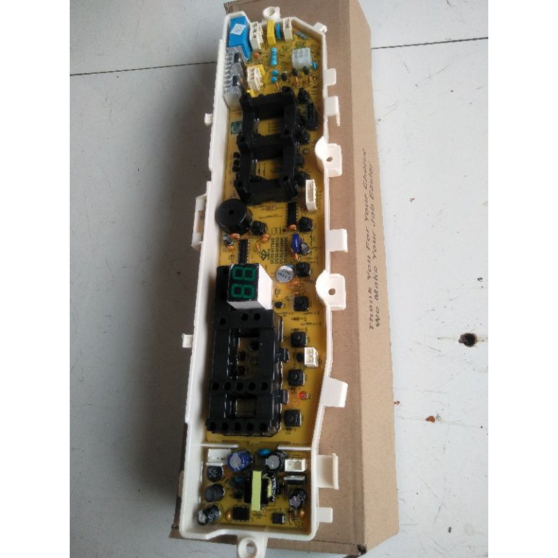 Modul pcb mesin cuci samsung top loading turbo drum