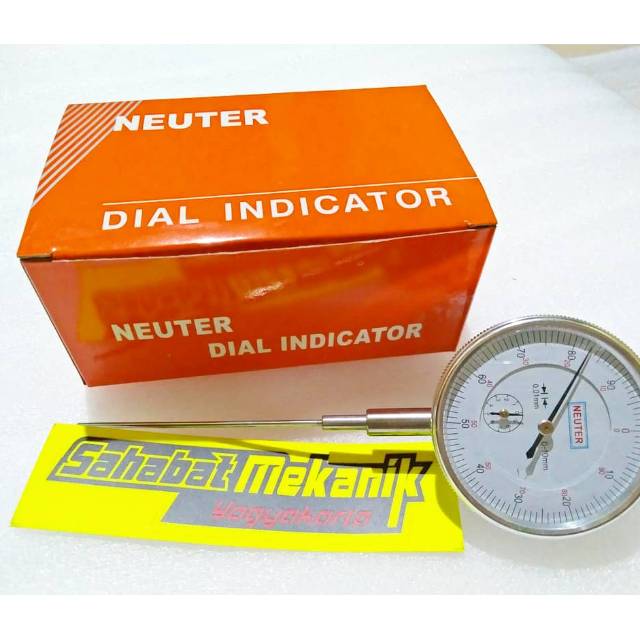 Dial indikator tanpa busur derajat