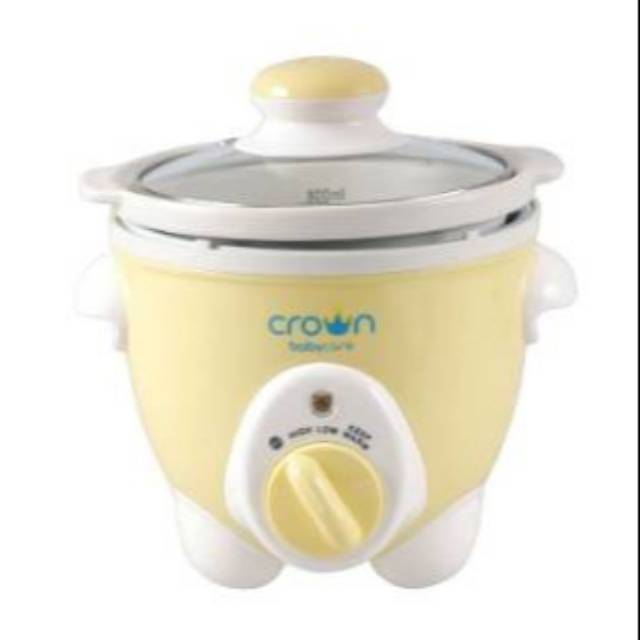 CROWN Electric crockery pot/Alat Masak Makanan Bayi