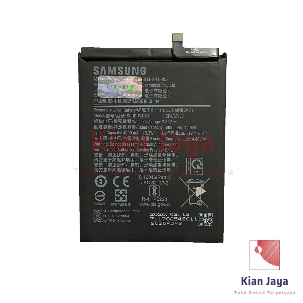 [Garansi 100% Ori] Baterai Samsung Galaxy A10S / SCUD-WT-N6 Batre Battery A107 / A20S Original