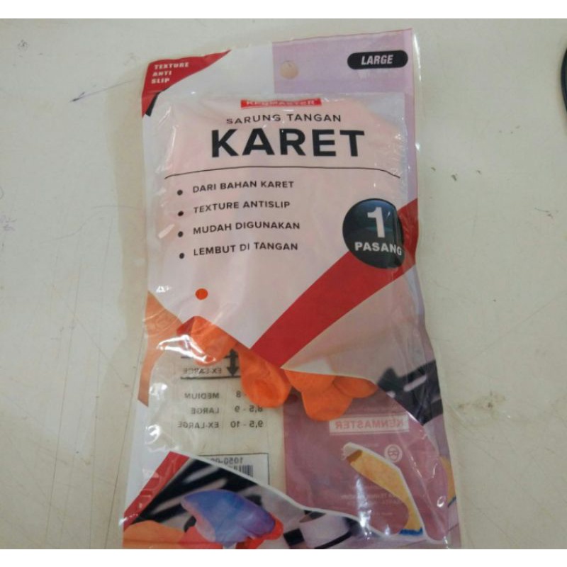 Sarung Tangan Karet / Sarung Tangan karet Kenmaster / sarung tangan