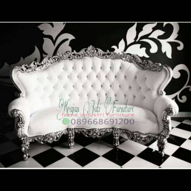 Sofa klasik ukir eropa/sofa ukir/sofa mewah/sofa barcelona/sofa murah