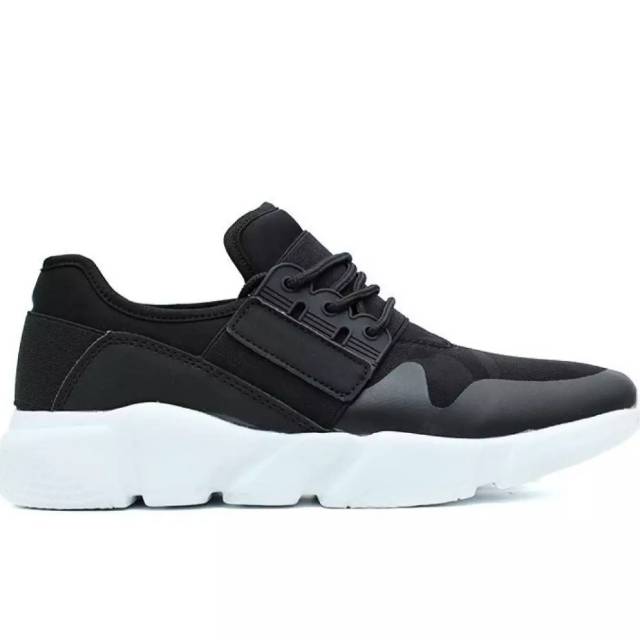 Sepatu Cavallero Berto 1 Black original