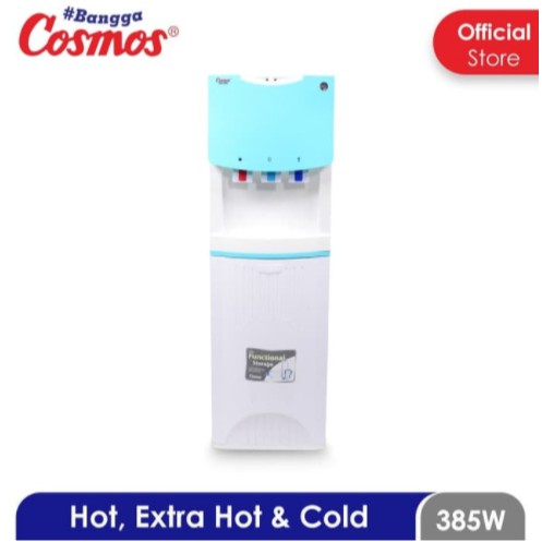 Cosmos Dispenser Air Galon + Rak 3 Kran Hot, Fresh &amp; Cold CWD-5603