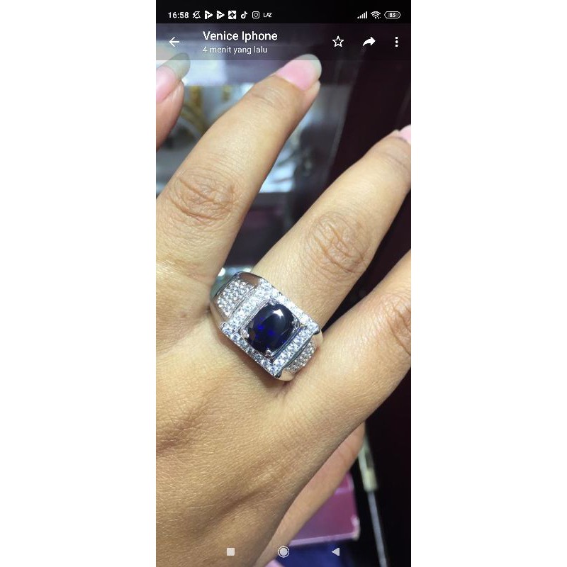 cincin cowo emas putih