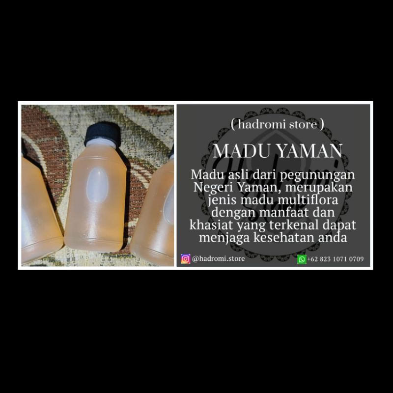 

madu asli dari yaman