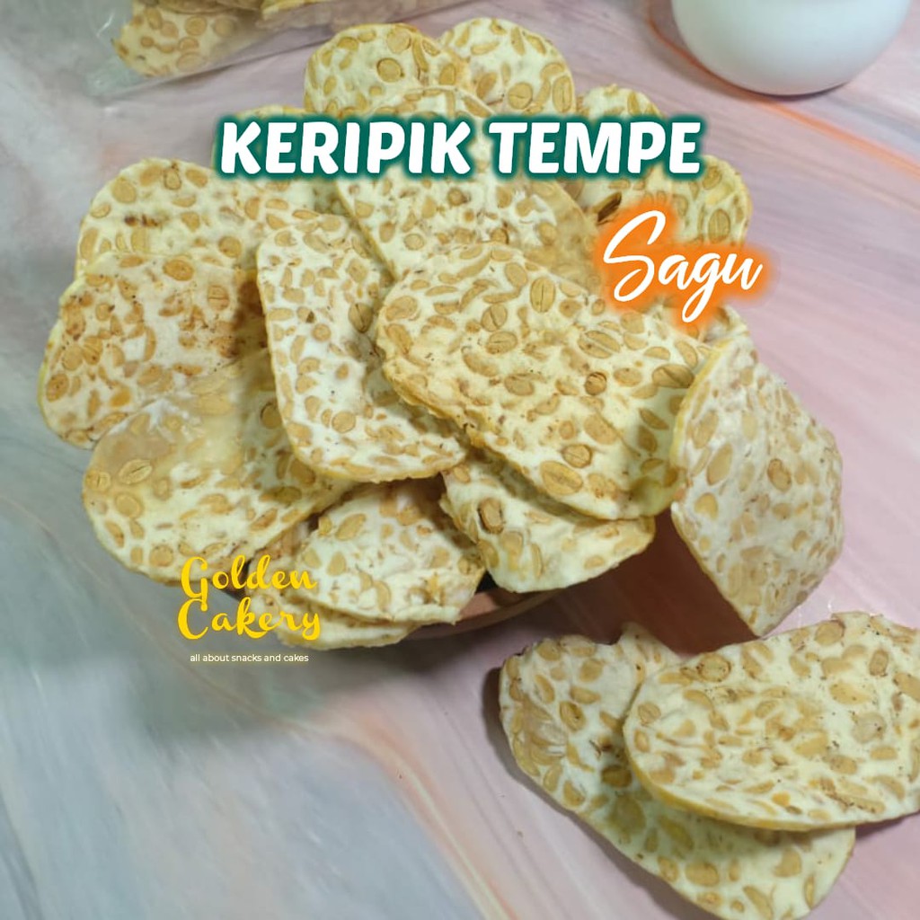 

Keripik TEMPE SAGU Spesial - 500 gr