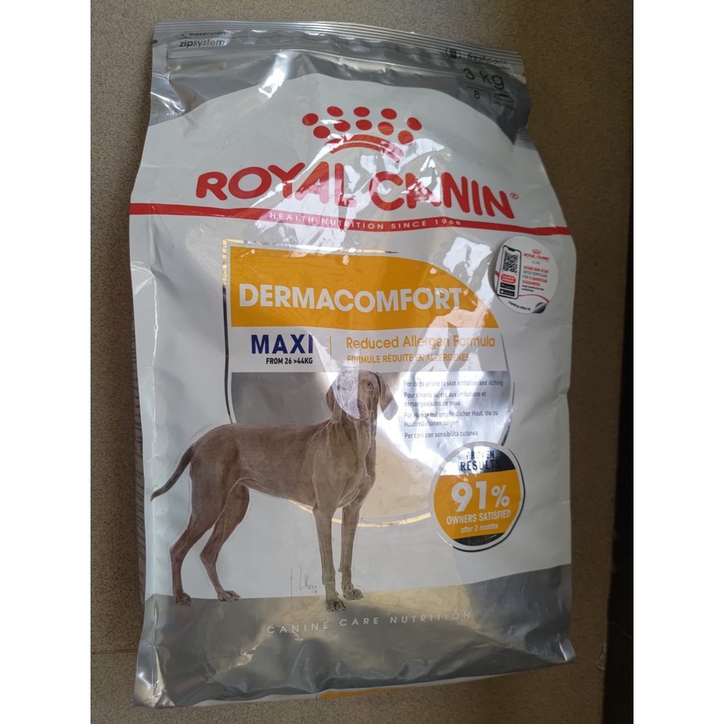 Royal Canin Dermacomfort Maxi Dog Food Freshpack 3kg