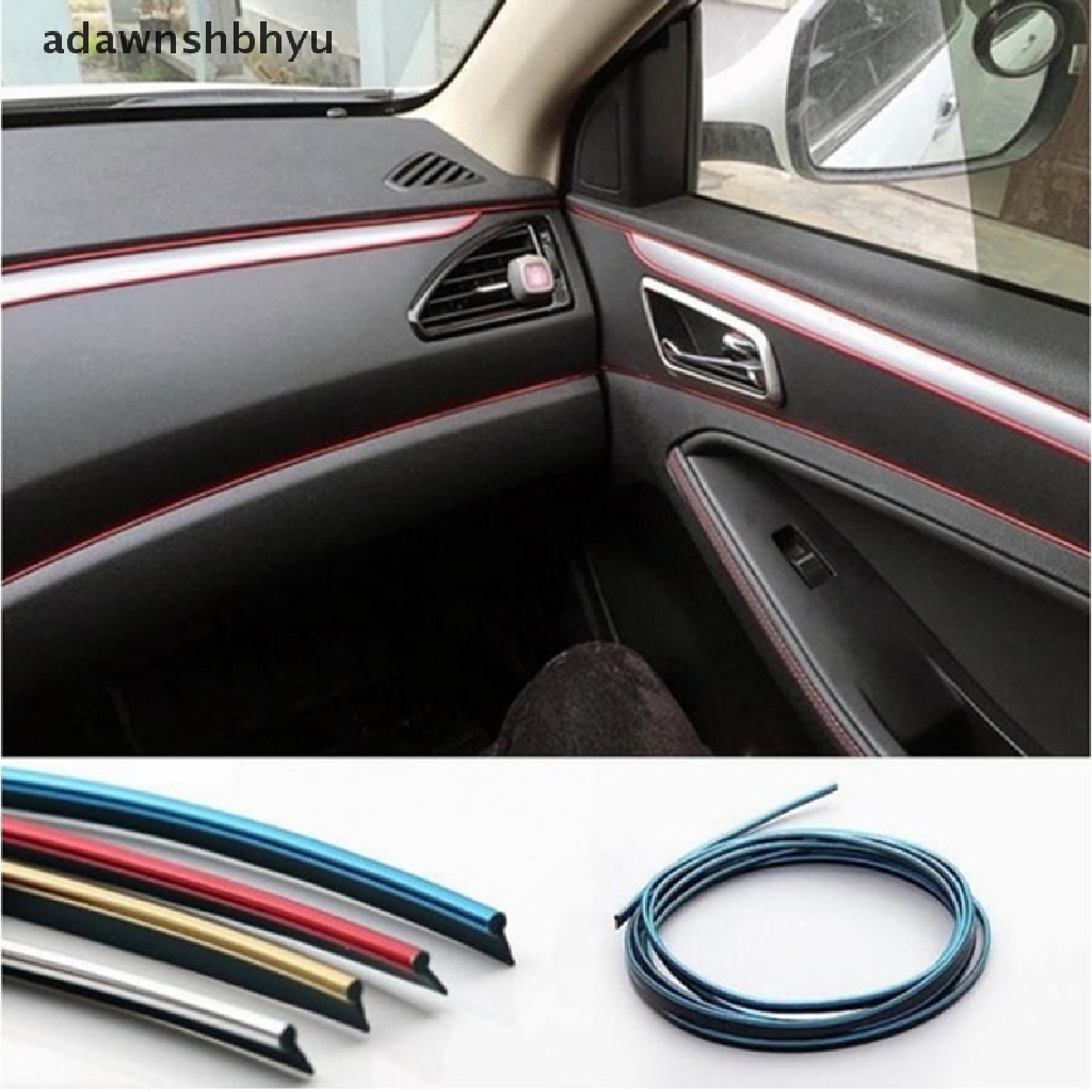 Strip Perekat adawnshbhyu 5M Untuk Dekorasi Interior Mobil Molding Styling Aksesoris Otomatis