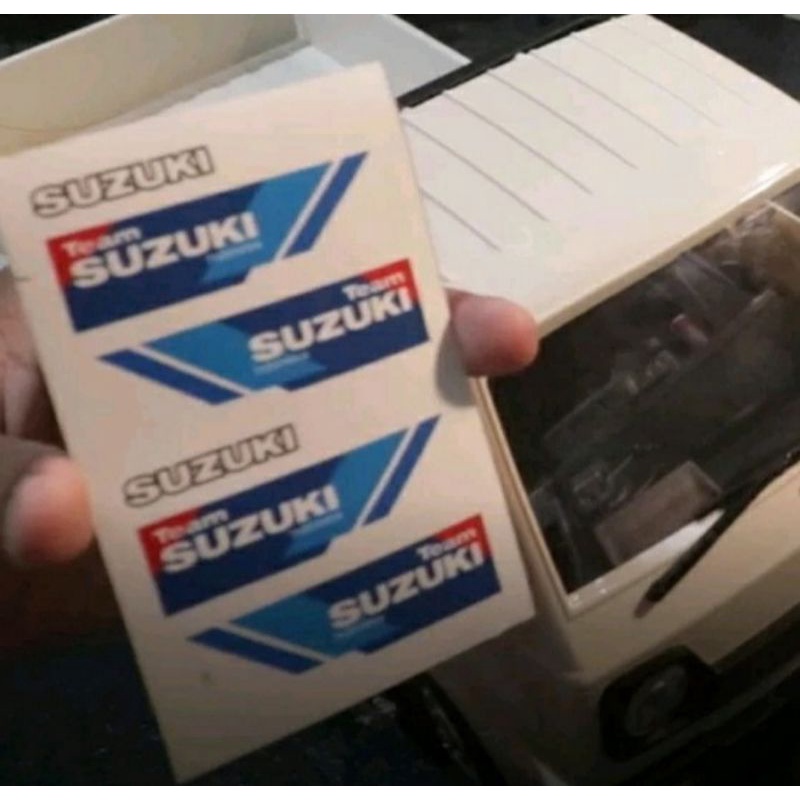 STIKER RC WPL D12 ORIGINAL SUZUKI