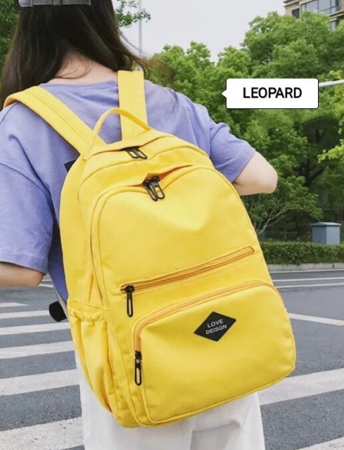 Ransel polos korea backpack polos murah ransel korea tas sekolah anak ransel love design murah polos