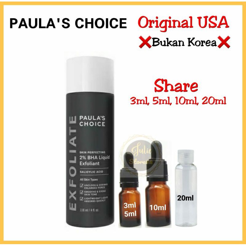 (ORI USA) SHARE Paula's Choice Skin Perfecting 2% BHA Liquid Paulas Choice
