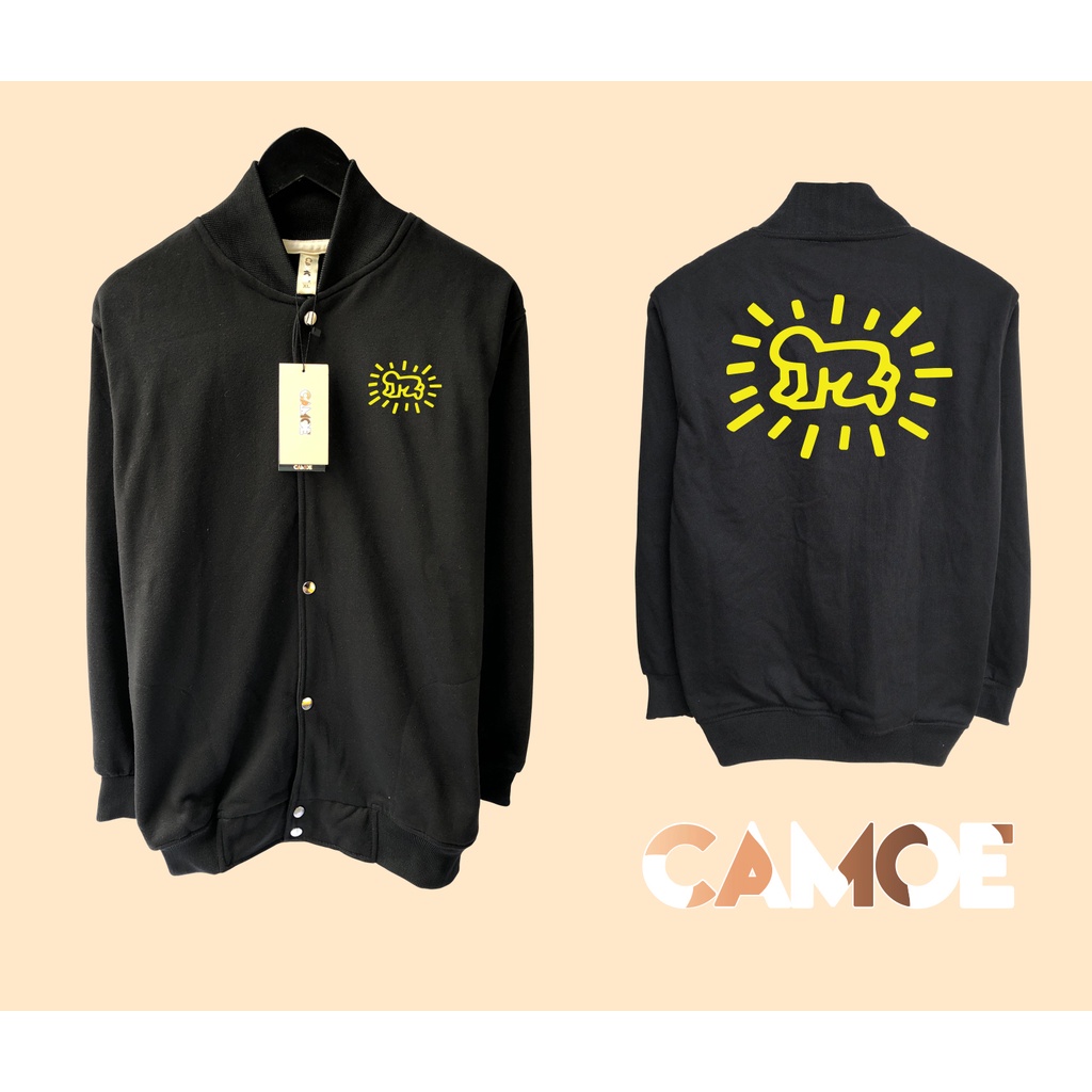 Jaket Baseball Varsity Keith Haring UT