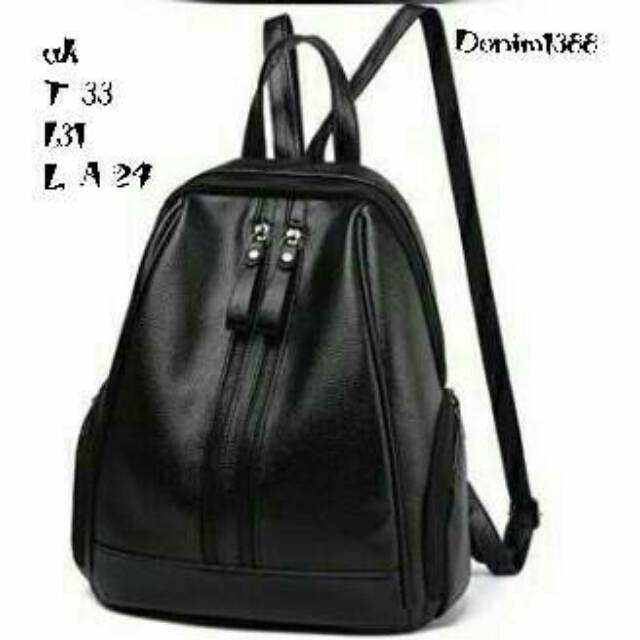 Backpack sleting 2/tas murah