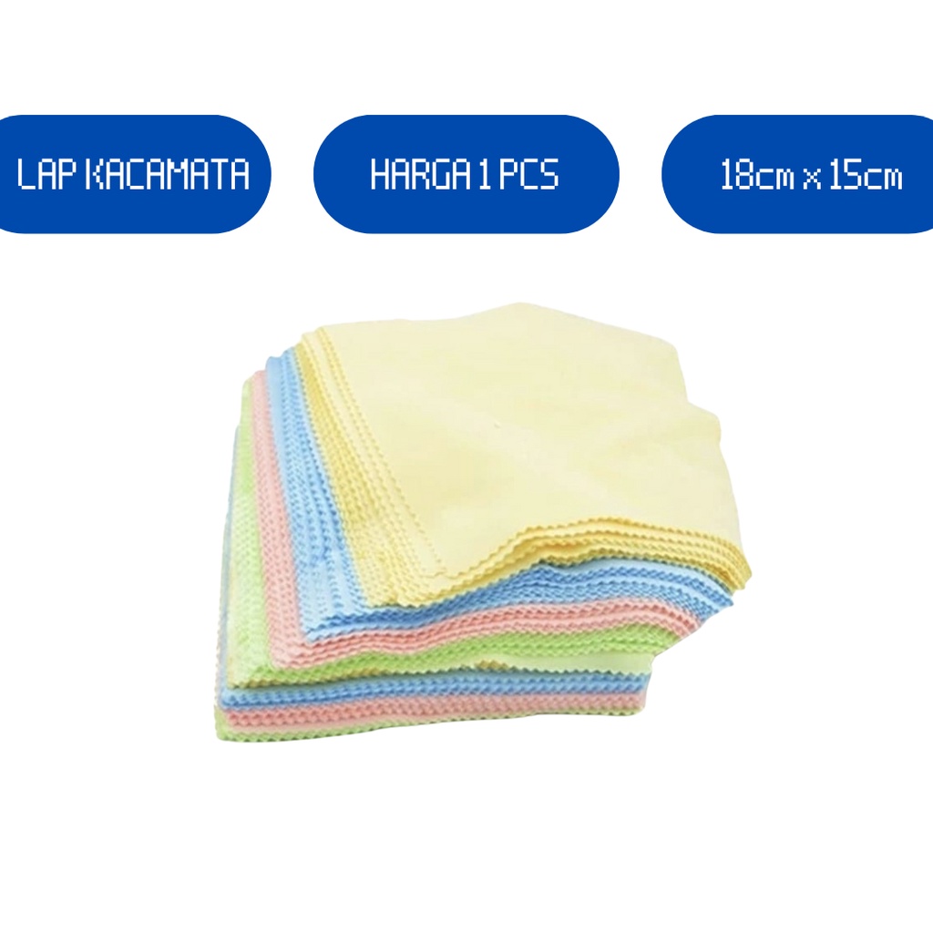 zonakacamata - Lap / Microfiber / Kain / Pembersih Kacamata / HP / Kamera / Laptop